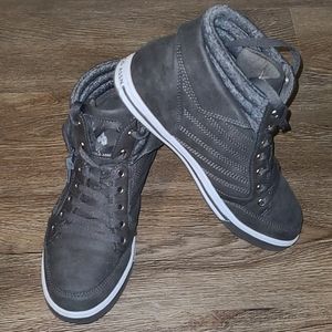 Women's Dk. Gray Polo Assn Boots Sz 7.5